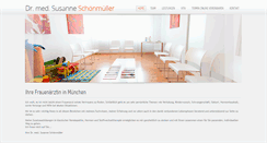 Desktop Screenshot of drschoenmueller.de